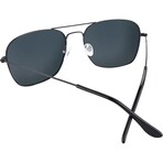 Mount Evans Polarized Sunglasses // Black + Smoke