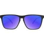 Fast Lanes Polarized Sunglasses // Matte Black + Moonshine