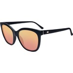 Deja Views Polarized Sunglasses // Matte Black + Rose Gold