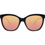 Deja Views Polarized Sunglasses // Matte Black + Rose Gold