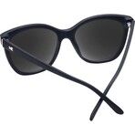 Deja Views Polarized Sunglasses // Matte Black + Rose Gold