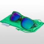 Fort Knocks Polarized Sunglasses // Woodland + Blue