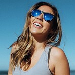 Premiums Polarized Sunglasses // Black + Moonshine