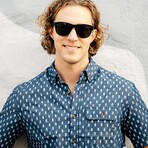 Premiums Polarized Sunglasses // Black Ocean