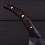 High Carbon Utility Knife // Wenge Wood // 7432