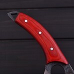 High Carbon Utility Cleaver // Pakka Wood // 7433