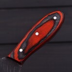 High Carbon Steel ULU // Pakka Wood // 7439