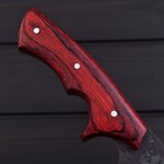 High Carbon Butcher Cleaver // Pakka Wood // 7436