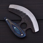 Blue Alaskan ULU // Blue Pakka Wood // 7418