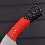 J2 Steel Chef Knife // Honey Comb Acrylic Resin // 7408
