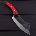High Carbon Utility Cleaver // Pakka Wood // 7433