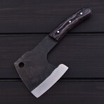 High Carbon Meat Axe // Black Pakka Wood // 7430