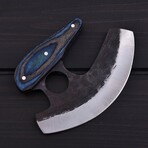 Blue Alaskan ULU // Blue Pakka Wood // 7418