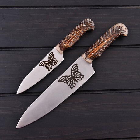 J2 Steel Chef // 2 Pcs Set // Pine Cone