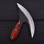 High Carbon Steel ULU // Pakka Wood // 7439