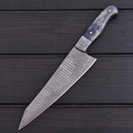 Chef/Kitchen Knife // Dyed Color Bone // 7412