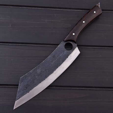 High Carbon Steel Chef Knife // Wenge Wood // 7406