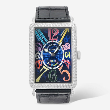 Franck Muller Unisex Long Island Color Dreams Diamond Automatic // 1200SCD // Unworn