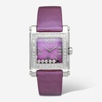 Chopard Ladies Happy Sport Square Quartz // 278504-2002 // Store Display