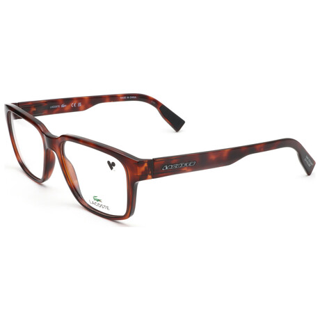 Lacoste //  Men's //  L2927-214-56 Optical Frames // Havana
