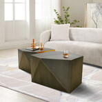 Urban Chiz Style Coffee Table Set, Grey