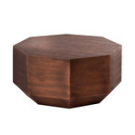 Byzantine Dorian Copper Finish Coffee Table
