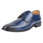 Thomas // Leather Brogues // Navy (US: 7)