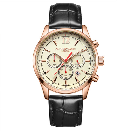 Anthony James Hand-Assembled LE Classic Chronograph Quartz // AJ082