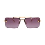 Men's // Versace VE2245 10028H Pilot Sunglasses // Gold + Violet Gradient