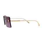 Men's // Versace VE2245 10028H Pilot Sunglasses // Gold + Violet Gradient