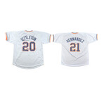 Detroit Tigers // Willie Hernandez + Mickey Tettleton // Signed Jersey