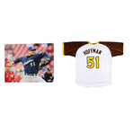 Trevor Hoffman // Signed San Diego Padres Jersey & Milwaukee Brewers Photo