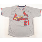 Bake McBride // St Louis Cardinals // Signed Jersey + Signed Photo