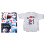 Bake McBride // St Louis Cardinals // Signed Jersey + Signed Photo