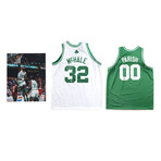 Boston Celtics // McHale & Parish Signed Jersey + Parish Signed Photo