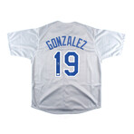 Texas Rangers // Gonzalez Signed Jersey + Gonzalez & Young Signed Photo