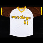 Trevor Hoffman // Signed San Diego Padres Jersey & Milwaukee Brewers Photo