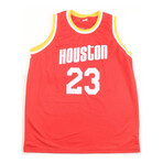 Houston Rockets // Calvin Murphy Signed Jersey + Jalen Green Signed Photo