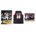 Portland Trail Blazers // Wallace Signed Jersey + McCollum & Aldridge Photo