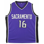 Sacramento Kings // Stojakovic & Sabonis Signed Jersey + Sabonis Signed Photo