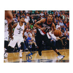 Portland Trail Blazers // Wallace Signed Jersey + McCollum & Aldridge Photo