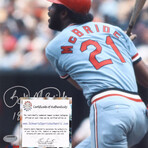 Bake McBride // St Louis Cardinals // Signed Jersey + Signed Photo