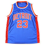 Detroit Pistons // Mark Aguirre + Rasheed Wallace // Signed Jersey