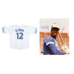 Toronto Blue Jays // Alomar Signed Jersey + McGriff Signed Photo