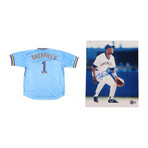 Gary Sheffield // Milwaukee Brewers // Signed Jersey & Photo