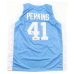 North Carolina Tar Heels // Bob McAdoo + Sam Perkins // Signed Jersey
