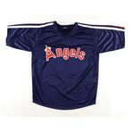 Reggie Jackson // Angels Signed Jersey + Orioles Signed Photo