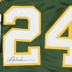 Oakland Athletics // Henderson + Canseco + North // Signed Jersey