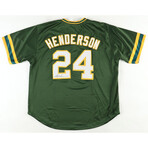 Oakland Athletics // Henderson + Canseco + North // Signed Jersey