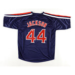 Reggie Jackson // Angels Signed Jersey + Orioles Signed Photo